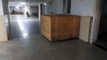 The machine has been kept here for four years