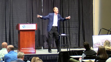 Virginia funny motivational speaker Charles Marshall