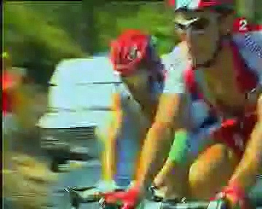 Le tour de france de passage à Trets et sa vallée TV15 JUILLET 2003