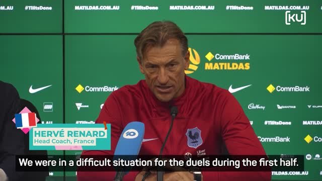 Renard not panicking despite France loss to Australia