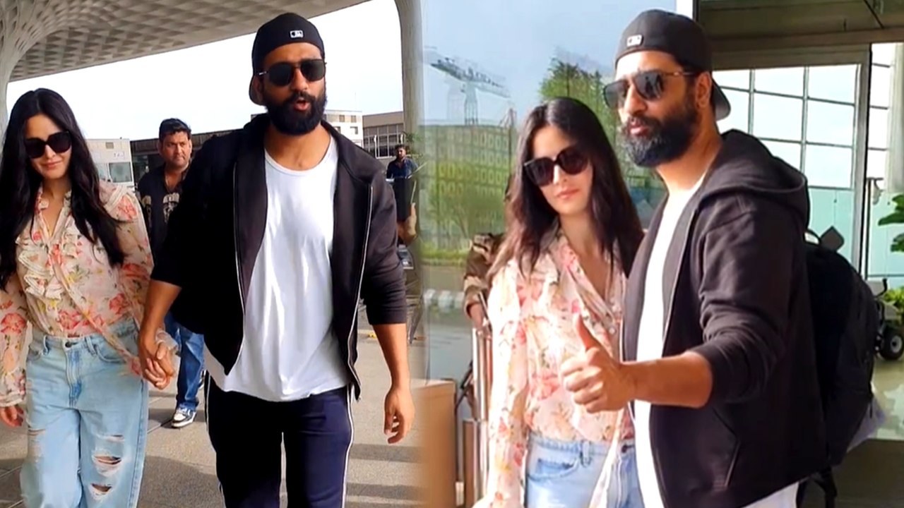Vicky Kaushal-Katrina Kaif Look So Adorable In...