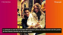 Mariage de Marion Rousse et Tony Gallopin : robe bustier, smoking et vélos... rares photos dévoilées