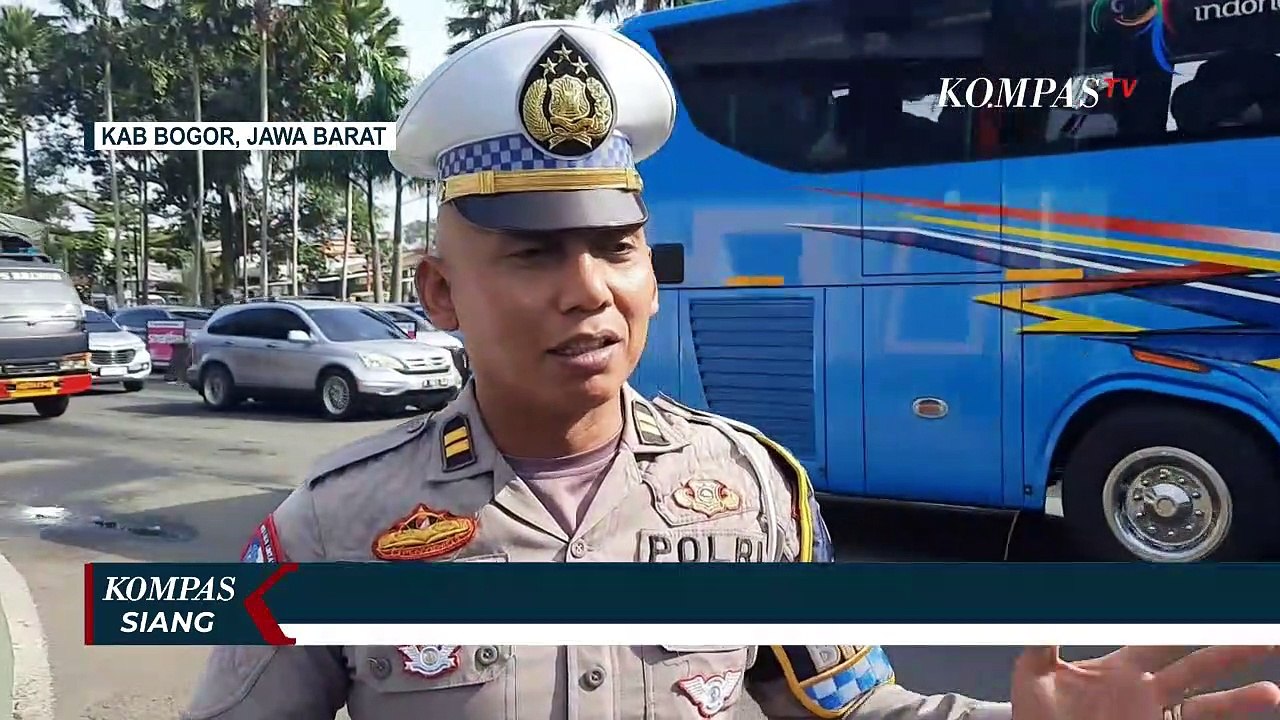 Akhir Pekan Terakhir Libur Sekolah, Lalu Lintas Menuju Puncak Bogor Padat!