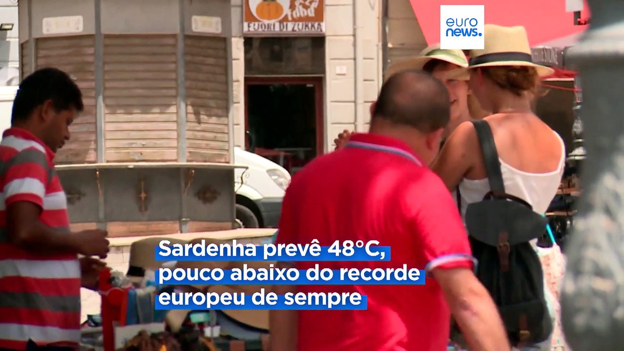 Europa pode bater recordes de temperaturas máximas nos próximos dias