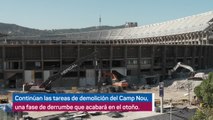 Remueve hasta al menos culé: las impactantes imágenes de la demolición del Camp Nou