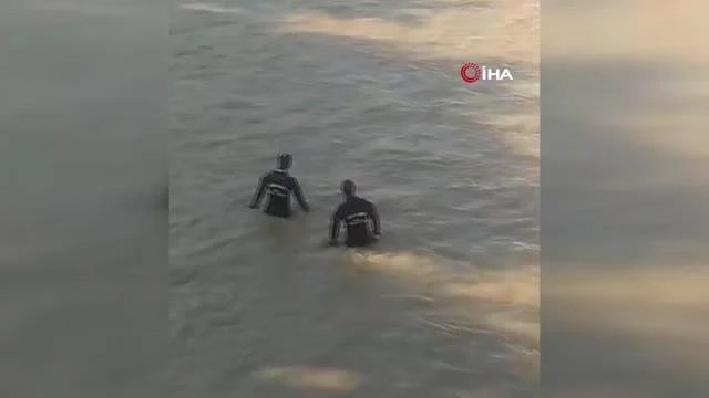 Akıntıya kapılarak kaybolan gencin cesedi 10 kilometre uzaklıkta bulundu