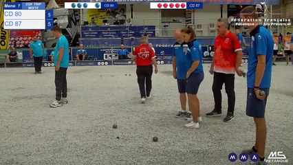 CHAM DE FRANCE TRIPLETTE MIXTE - DOUAISI AGGLO 2023 - poule CD80 VS CD87