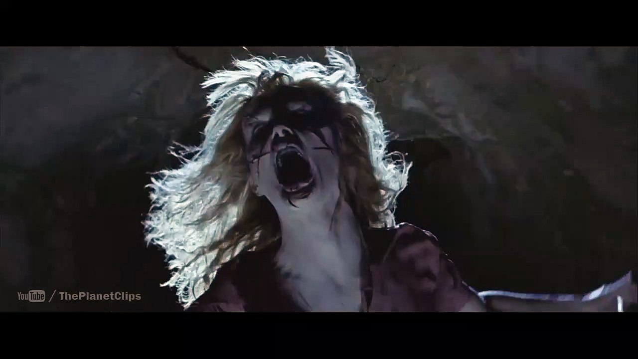 Izabella Scorupco turns out to be the possessed | Horror Movie Scene | Exorcist: The Beginning (2004) Film