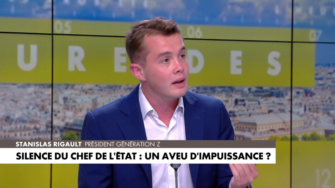 Stanislas Rigault : «Aujourd'hui, les images que l'on voit, ce sont celles d'un président de la République seul au pouvoir, isolé»