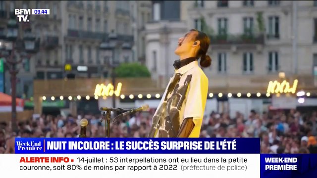 La chanson Dépassé de l'artiste Nuit Incolore est le succès de l'été, avec 24 millions d'écoutes