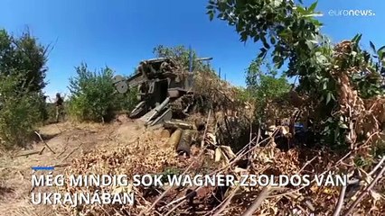 Még mindig sok a Wagner-zsoldos Ukrajnában, de nem vetik be őket