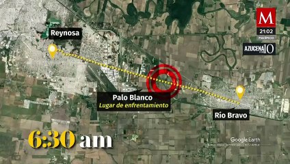 Se desata la violencia con enfrentamientos por cerca de una hora en Tamaulipas