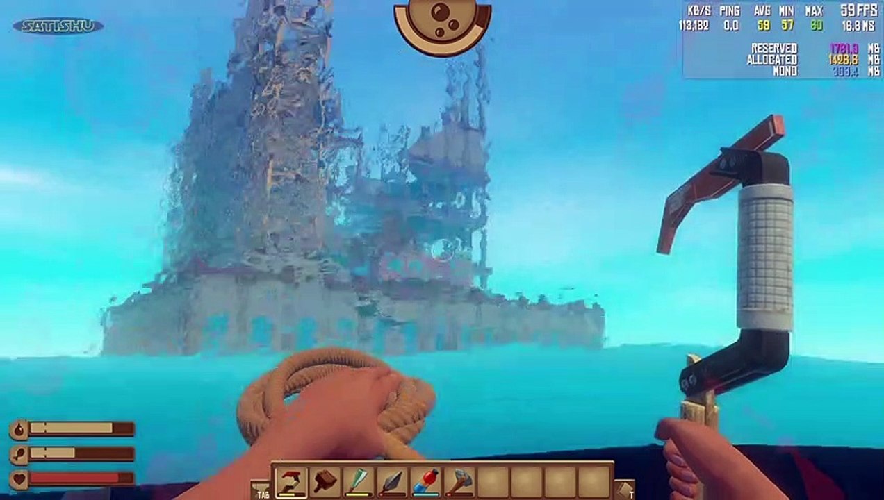 Das nächste Ziel ist schon erkennbar. | Raft | Ep. 69