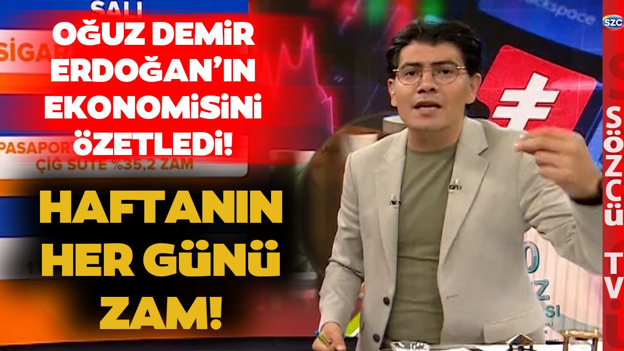 Oğuz Demir Canlı Yayında Zamlara İsyan Etti! 'Seçimden Önce ve Sonra'