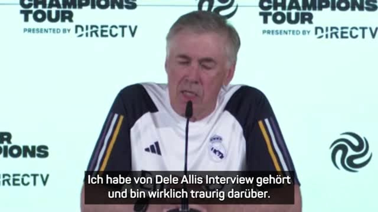Ancelotti über Alli: 'Bin traurig darüber'