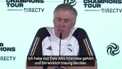 Ancelotti tröstet Dele Alli nach emotionalem Interview: 'Bin traurig darüber' ⚽