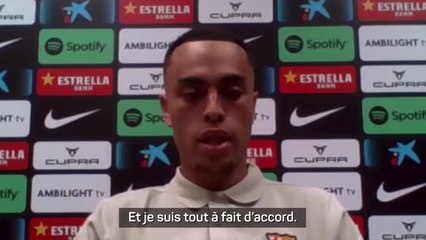 Transferts - Dest : "Je me vois rester à Barcelone"