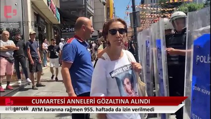 Cumartesi Anneleri bu hafta da gözaltına alındı