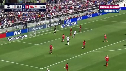 USA vs Wales | Latest Football Highlights | Women's International Friendly Match