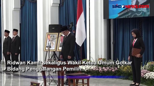 Tanggapi Isu Munaslub Golkar, Ridwan Kamil: Saya Taat kepada Pak Airlangga