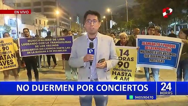 Vecinos toman pastillas para dormir por culpa de conciertos en Parque de la Exposición