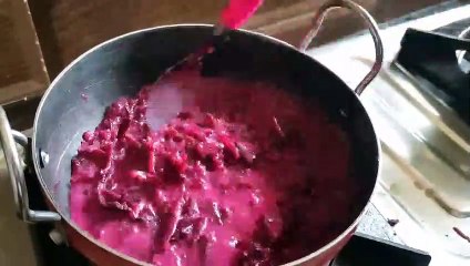 Beetroot Halwa sweet recipe | zestkannada | shiffvlogs