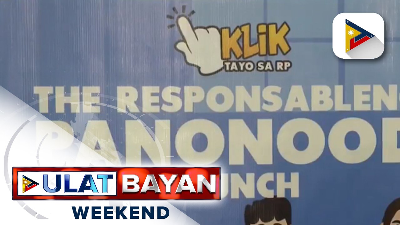 'Responsableng Panonood Campaign', inilunsad ng MTRCB
