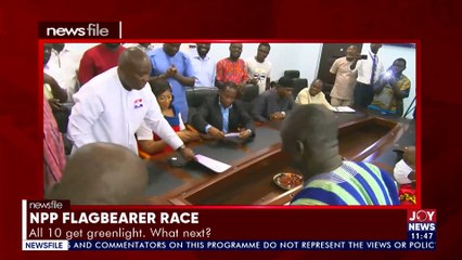 NPP Flag bearer Race: All 10 get the green light, What next? || Newsfile