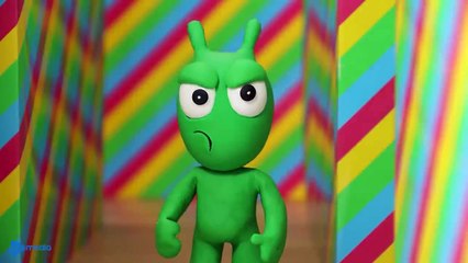 Ice Cream Challenge with Superman Pea Pea - Cartoon for kids_2