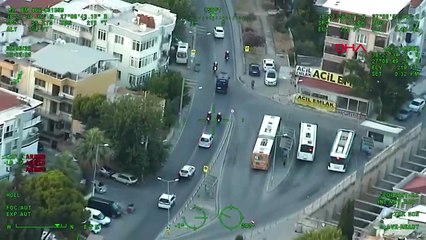 İzmir'de Suç Örgütüne Operasyon: 18 Şüpheli Gözaltına Alındı