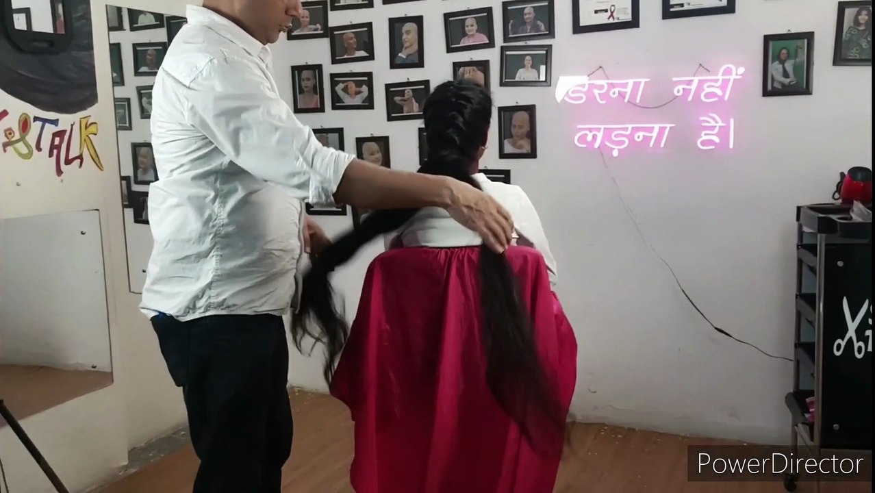 --My Super Knee Length Long Hair Headshave Teaser [ 16 March 2023 ]