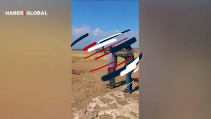 Sosyal medyada viral oldu! Sıcak havadan bunaldı, güneşe taşla saldırdı: "Bizi mahvettin"