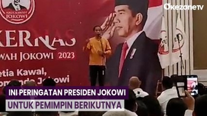 Ingin Pemimpin Indonesia Bekerja Keras, Presiden Jokowi: Jangan Enak-Enakan Duduk di Istana