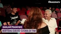 Momen Bacapres Ganjar Pranowo Bertemu David Ozora di Festival Drumb Taman Ismail Marzuki