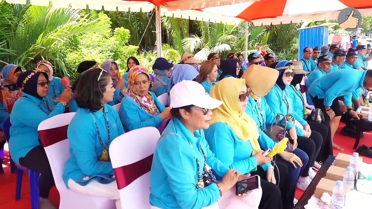 Gubernur Kaltara Ajak Rombongan PTIK Angkatan 32 ke Desa Bebatu Menanam Mangrove di areal Tambak