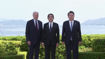 바이든-기시다 이어 尹도 '깜짝 방문'...워싱턴 한미일 3국 협력 앞두고 공감대 / YTN