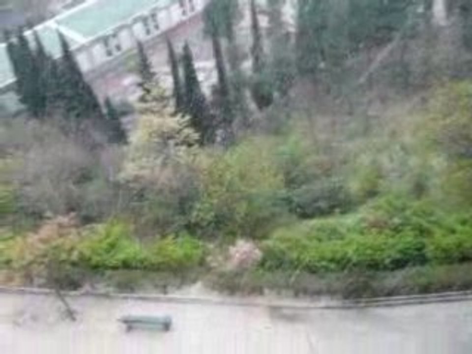 Neige sur marseille !