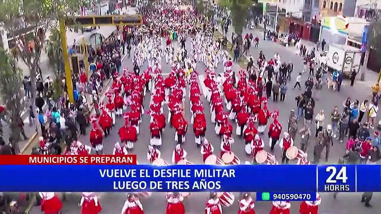 Fiestas Patrias Gran Parada Y Desfile Militar Vuelve Este Año A La Avenida Brasil Vídeo 4322