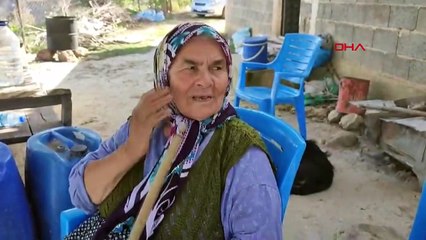 Osmaniye'de Gaffarlı köyünde orman yangını