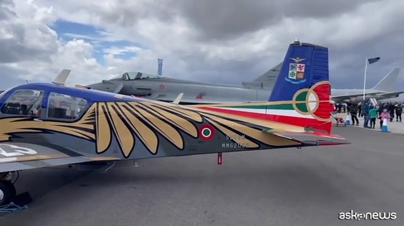 L'Aeronautica Militare celebra i 100 anni anche all'Air Tattoo di Fairford