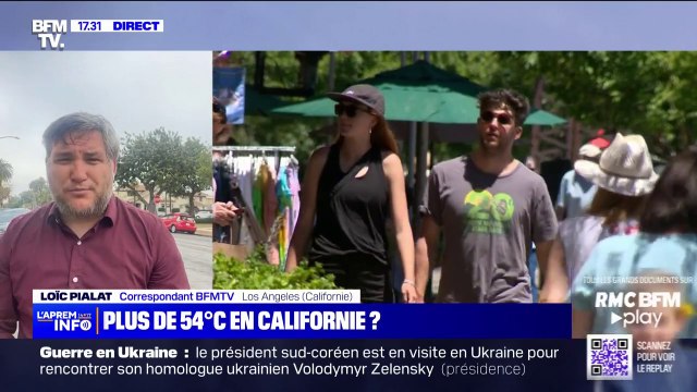 Canicule aux États-Unis: vers des températures de plus de 54°C en Californie