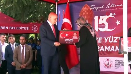 Keçiören'de 15 Temmuz şehit ve gazileri unutulmadı