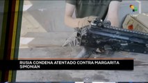 teleSUR Noticias 11:30 15-07: Rusia condena atentado contra Margarita Simonián