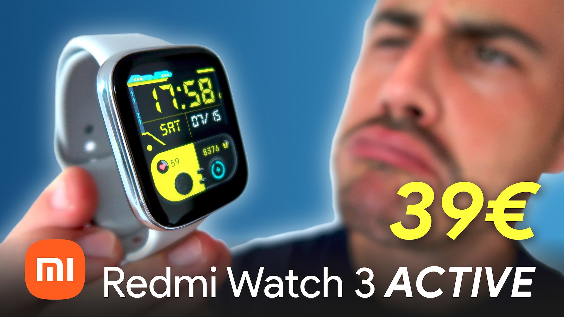 Redmi Watch 3 Active ¡NO SE PUEDE PEDIR MÁS POR MENOS! - Vídeo