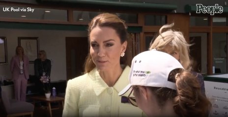 Kate Middleton Returns to Wimbledon for Women's Singles Final — and Wears a Tennis Ball Green Dress!