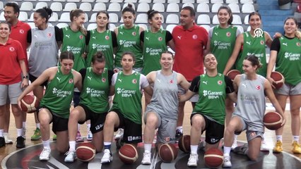 KOCAELİ  - 20 Yaş Altı Basketbol Kız Milli Takımı, Avrupa Şampiyonası hazırlıklarını sürdürüyor