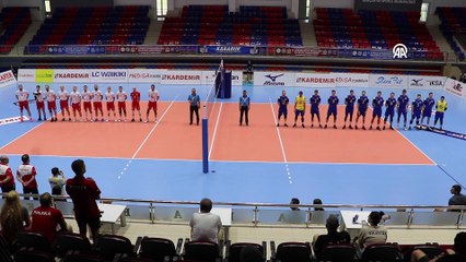 KARABÜK - 11. Avrupa İşitme Engelliler Voleybol Şampiyonası başladı