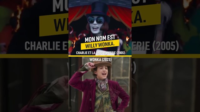 Willy Wonka : Timothée Chalamet VS Johnny Depp #Shorts