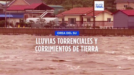 Las lluvias en Corea del Sur causan al menos 7 muertos en corrimientos de tierra e inundaciones