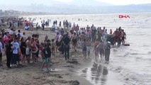 Samsun'da 5 kişi denizde boğulma tehlikesi geçirdi